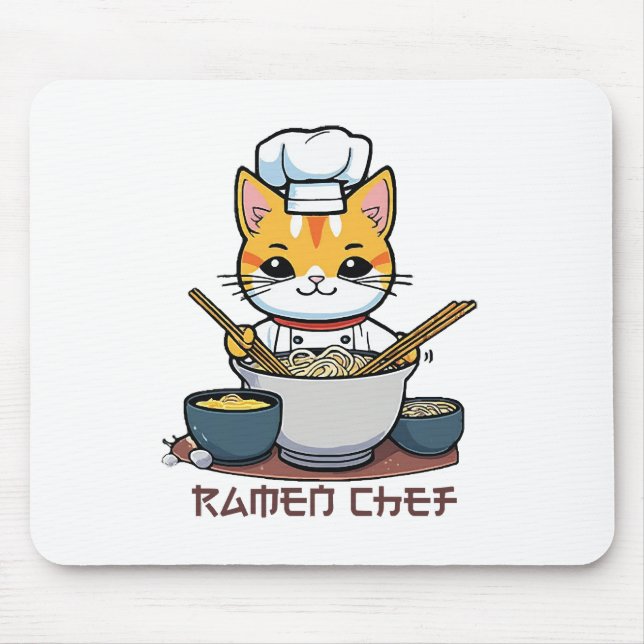 Ramen Chef Mouse Mat (Front)
