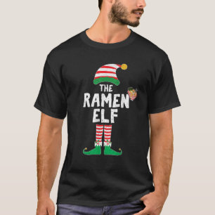 Ramen Christmas Elf Ugly Christmas Sweater Ramen E