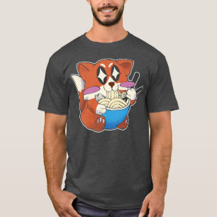 Ramen Fo Anime Manga Graphic Japan Animal Cute Kaw T-Shirt