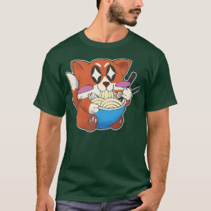 Ramen Fox Anime Manga Graphic Japan Animal Cute Ka T-Shirt