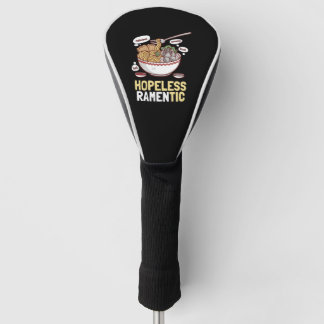 Ramen Hopeless Ramentic Romantic Valentine Day Golf Head Cover