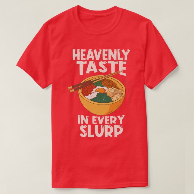 Ramen Japan Kawaii Anime Noodle Bowl 1611 T-Shirt (Design Front)