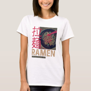 Ramen Japanese Noodle Anime Vintage T-Shirt