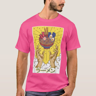 Ramen Japanese Noodles Soup Bowl Japan Food Anime  T-Shirt