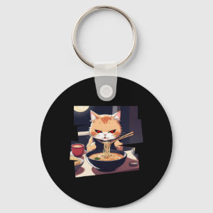 Ramen Kawaii Cat Anime 1 Key Ring