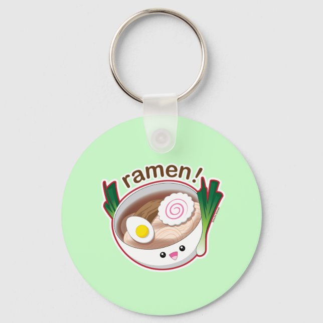 Ramen! Key Ring (Front)