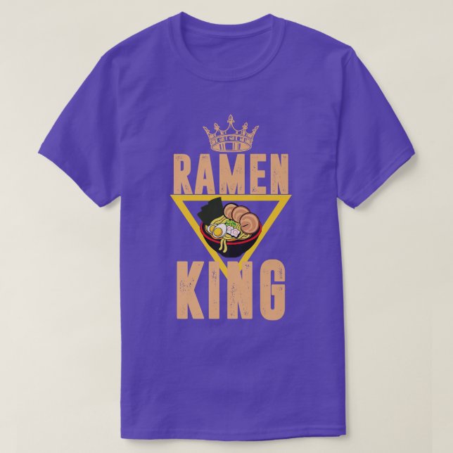 Ramen King, Cute Japanese Anime For Men, Noodle193 T-Shirt (Design Front)