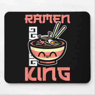 Ramen King Ramen Noodles Lover Funny Quote For Men Mouse Mat