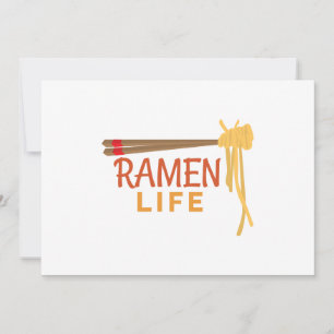 Ramen Life Japanese Food Funny Student Gift Idea Save The Date