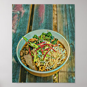 Ramen lover gift poster
