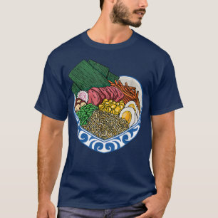 Ramen Lover Heart Bowl Japanese Noodles T-Shirt