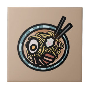 Ramen lovers cute Japanese Tile