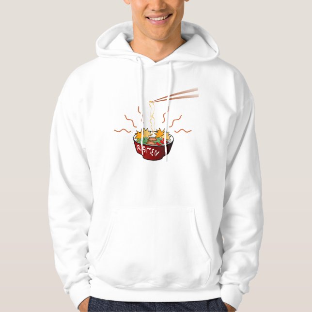 ramen mens hoodie (Front)
