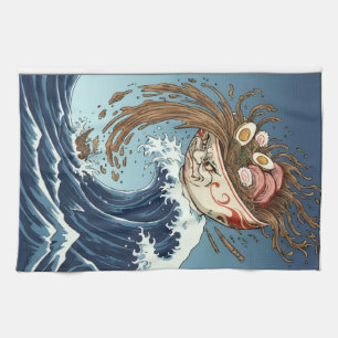 ramen navigator tea towel