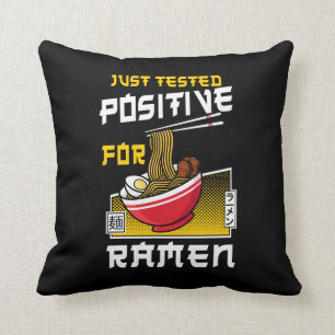 Ramen Noodle Just Tested Positive For Ramen Bowl Cushion