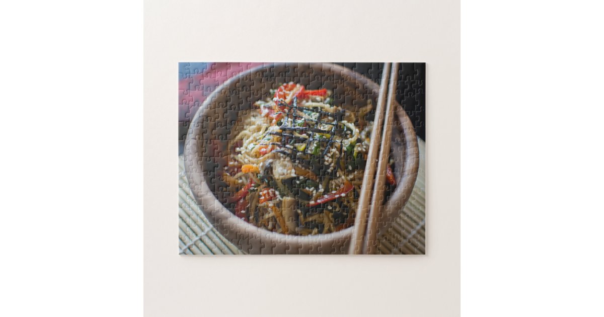 Ramen Noodles Asian Food Jigsaw Puzzle Zazzle
