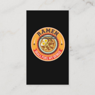 Ramen Noodles Bowl Japanese Food Asian Foodie Business Card