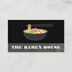Ramen Noodles Business Card