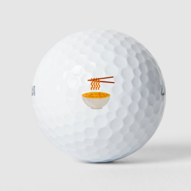 Ramen Noodles Golf Balls (Front)