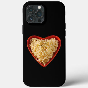 Ramen Noodles in Heart Shaped Bowl,  Love Ramen iPhone 13 Pro Max Case