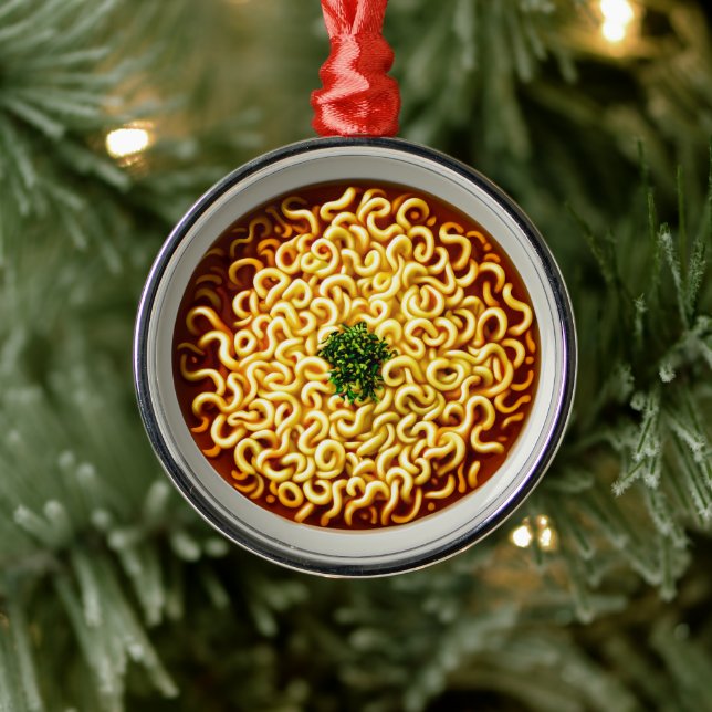 Ramen Noodles Metal Tree Decoration (Tree)