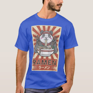 Ramen noodles Panda kawaii  T-Shirt