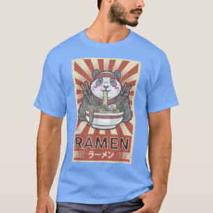 Ramen noodles Panda kawaii  T-Shirt