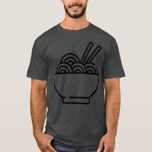 Ramen Noodles Poster Art Anime Japanese Teens  T-Shirt