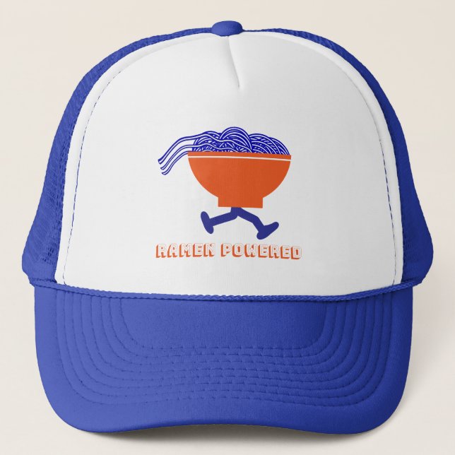 Ramen Powered Trucker Hat (Front)