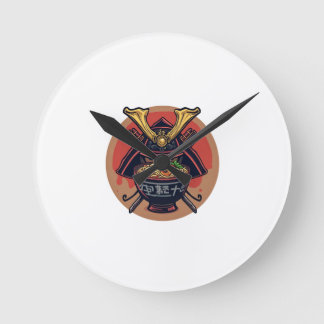 Ramen Renegades Round Clock