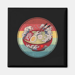 Ramen Retro Style Vintage Anime Japanese Gift Girl Magnet