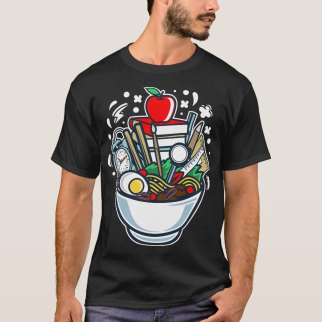 Ramen school T-Shirt (Front)