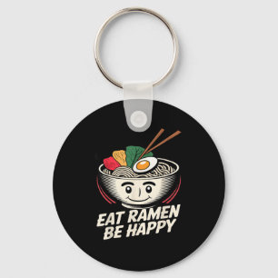 Ramen Shirt Kawaii Style Funny Japanese Anime Grap Key Ring