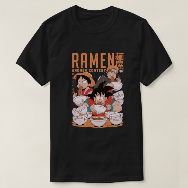 Ramen Shonen Contest .png T-Shirt (Design Front)