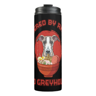 Ramen Sushi Greyhound Dog T-Shirt Thermal Tumbler