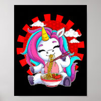 Ramen Unicorn Kawaii Anime Japanese Food Gift Girl