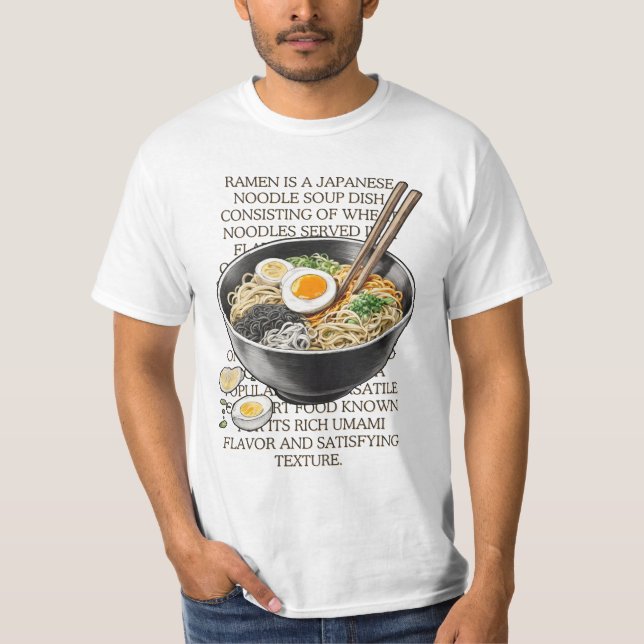 Ramen vintage sketch by CallisC Arts ⭐⭐⭐⭐⭐ T-Shirt (Front)