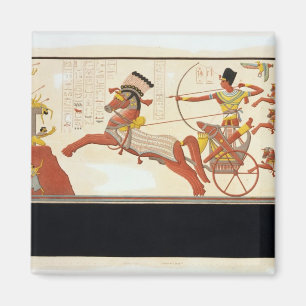 Ramesses II (1279-13 BC) at the Battle of Kadesh, Magnet