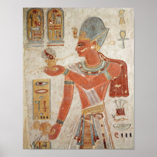 Ramesses III  in battle dress Poster