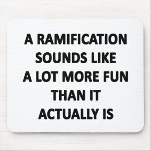 Ramification Mouse Mat