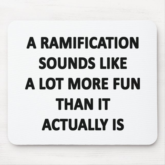 Ramification Mouse Mat (Front)