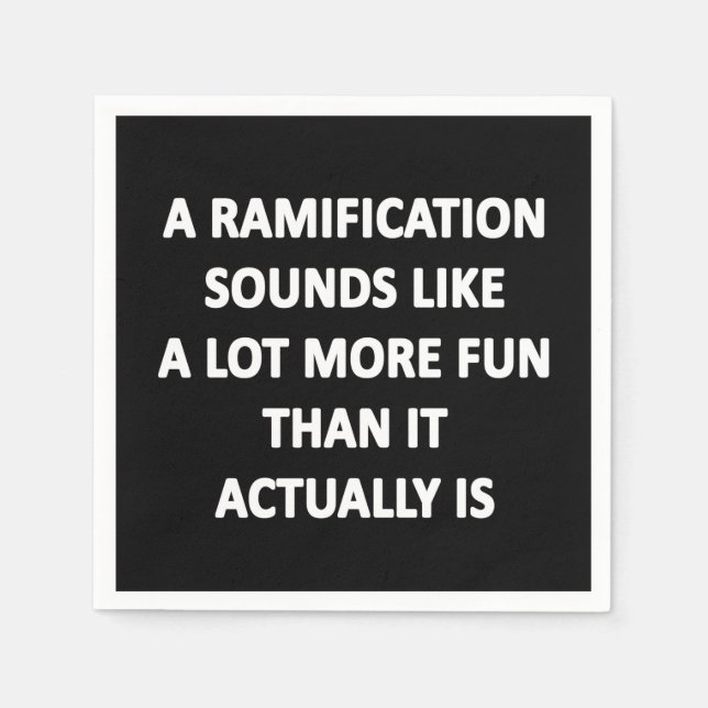 Ramification Napkin (Front)