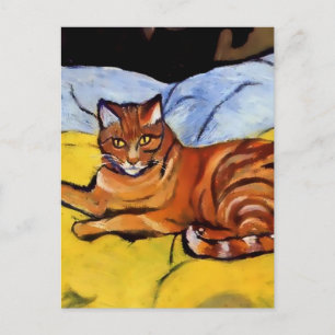“Raminou on a Yellow Blanket’ by Suzanne Valadon Postcard