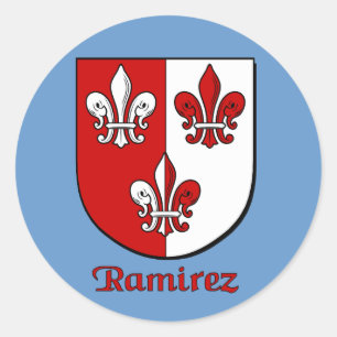 Ramirez Family Shield Stickers