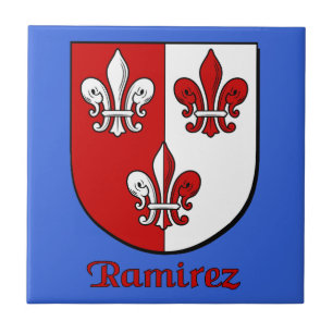 Ramirez Family Shield Tile