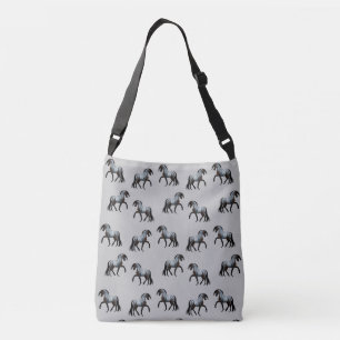 Ramirez - Pferd, laufend - Umhängetasche Crossbody Bag