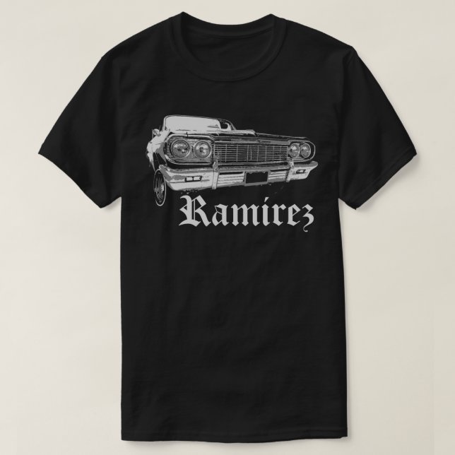 Ramirez Shirt Lowrider Cali Family Reunion Gift (Design Front)