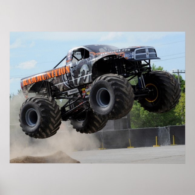 Rammunition Monster Truck Print (Front)