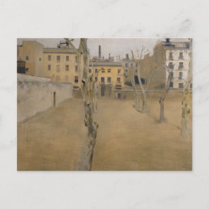 Ramon Casas -Courtyard of the Old Barcelona Prison Postcard