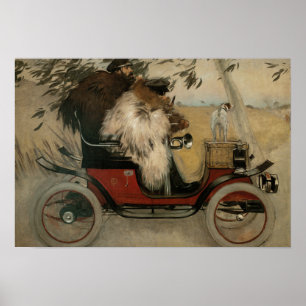 Ramon Casas - Ramon Casas and Pere Romeu Poster